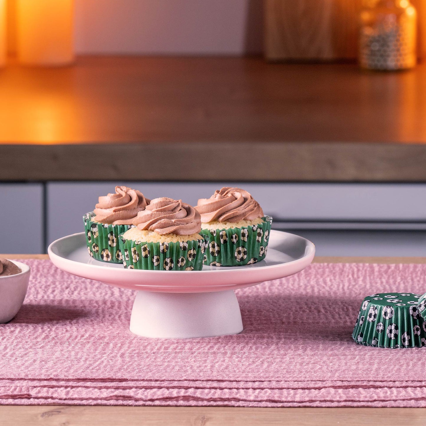 Zenker foremki papierowe do muffinek piłka 50 szt
